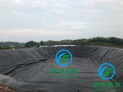 <b>内江3000立方黑膜沼气池 沼气工程 工程位于凌家</b>
